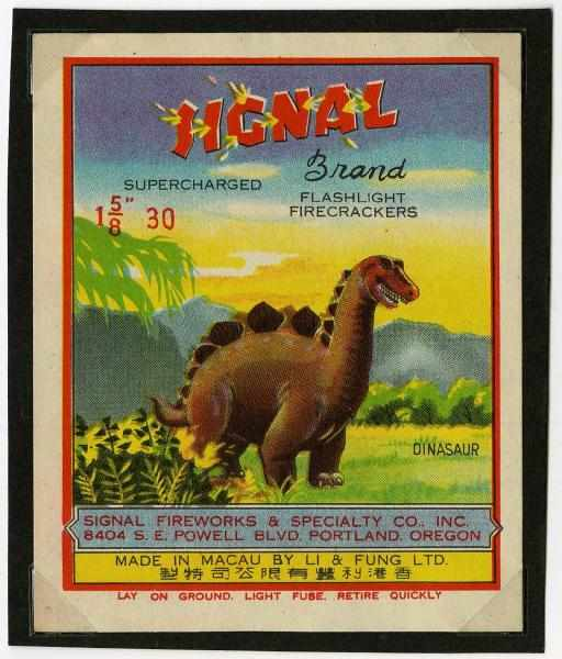 Signal 1 5 8 30 Pack Firecracker Label Class 2