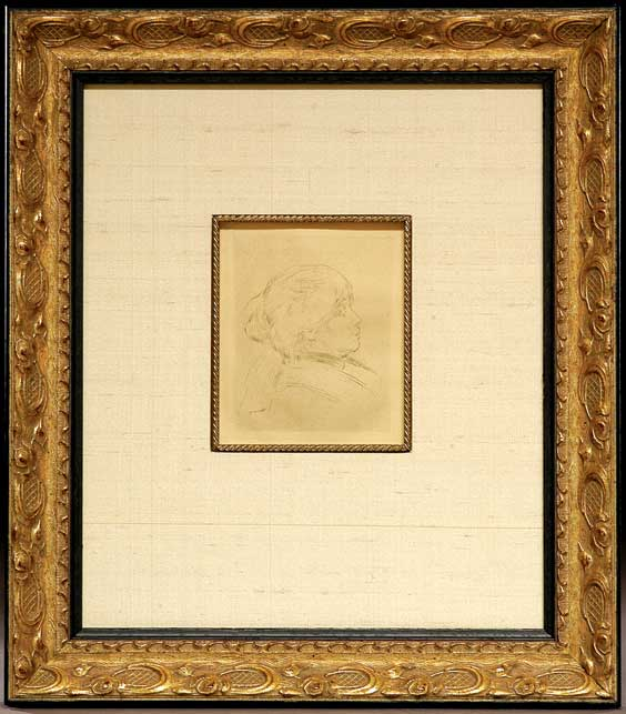 SIGNED RENOIR GRAPHIC Graphic by Pierre Auguste Renoir French 1841