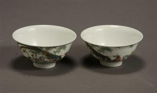 Lot 143 Property of Various Owners Pair of Chinese Famille
