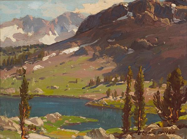 Edgar Payne 1883 1947 Tioga Pass signed Edgar Payne lower