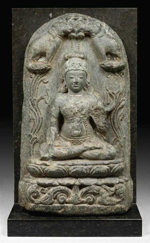 STELE FOR TARA North East India Pala period 9 10th