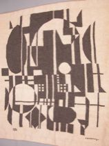 Victor Vasarely French Hungarian 1908 1997 Composition handmade of pure