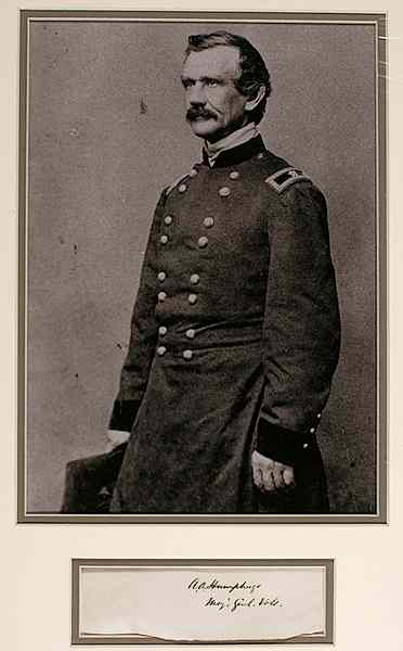 Civil War CDVs Civil War Union Generals Sherman Sheridan Humphreys