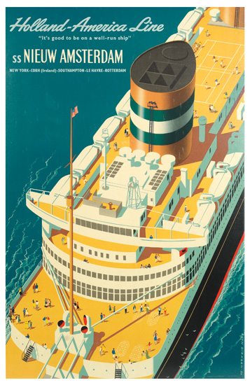 REYN DIRKSEN 1924 1999 HOLLAND AMERICA LINE SS NIEUW AMSTERDAM