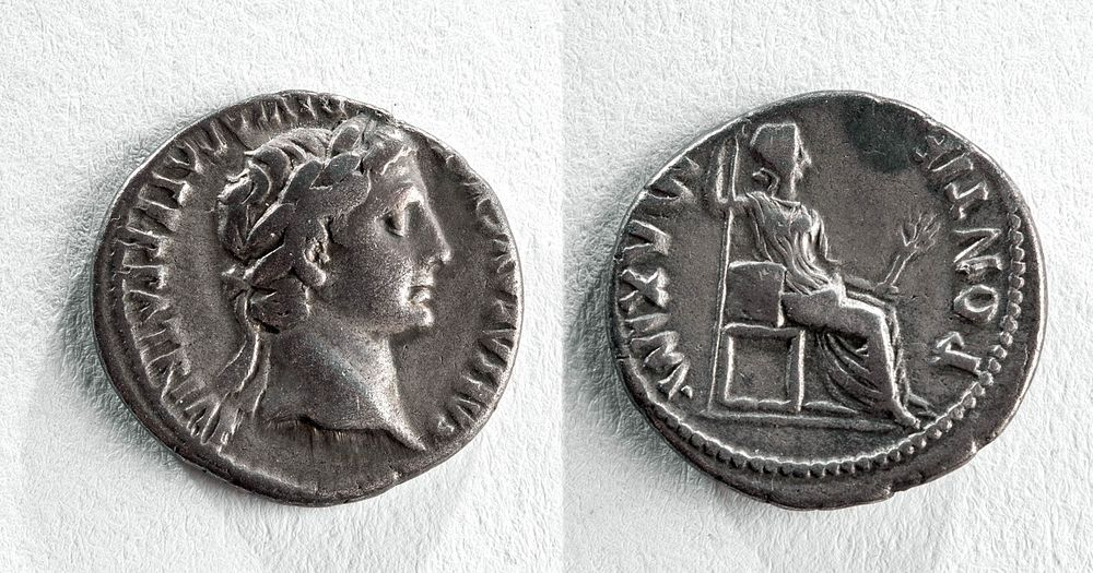 Rare Roman Augustus Silver Denarius 3 6 g First Time