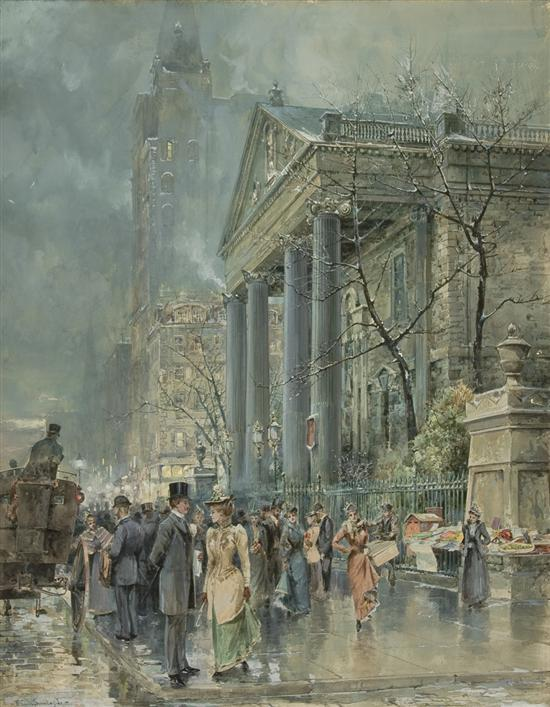 WILLIAM LOUIS SONNTAG JR American 1869 1898 St Paul s