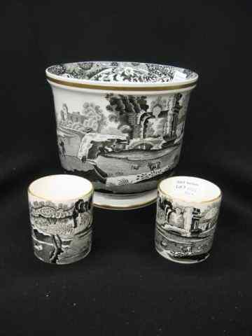 Copeland Spode Italian Porcelain Cache Pot 6 1 2 tall