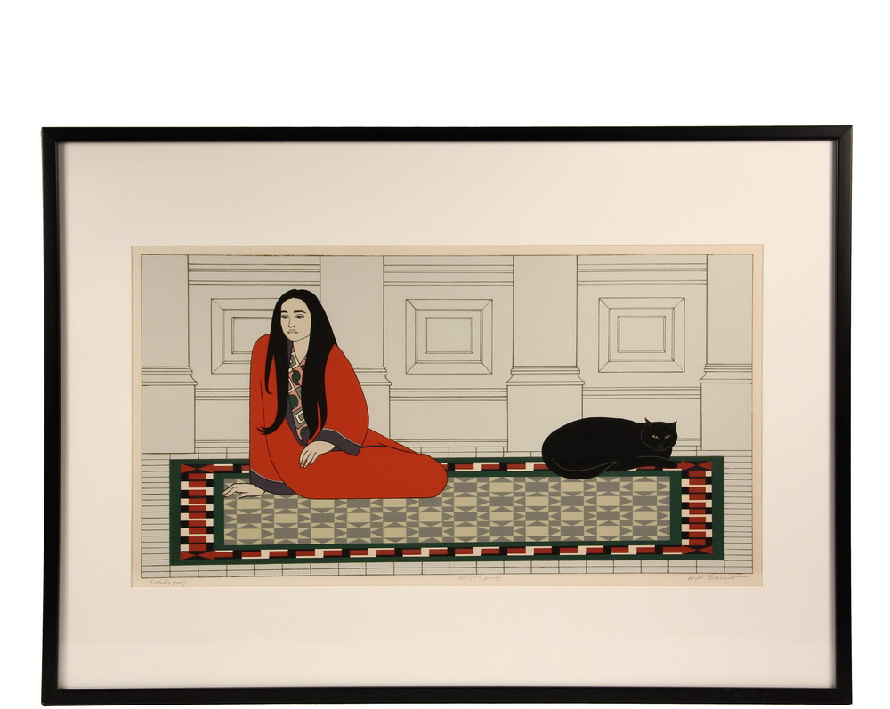 WILL BARNET NY MA ME 1911 2012 Soliloquy Artist s