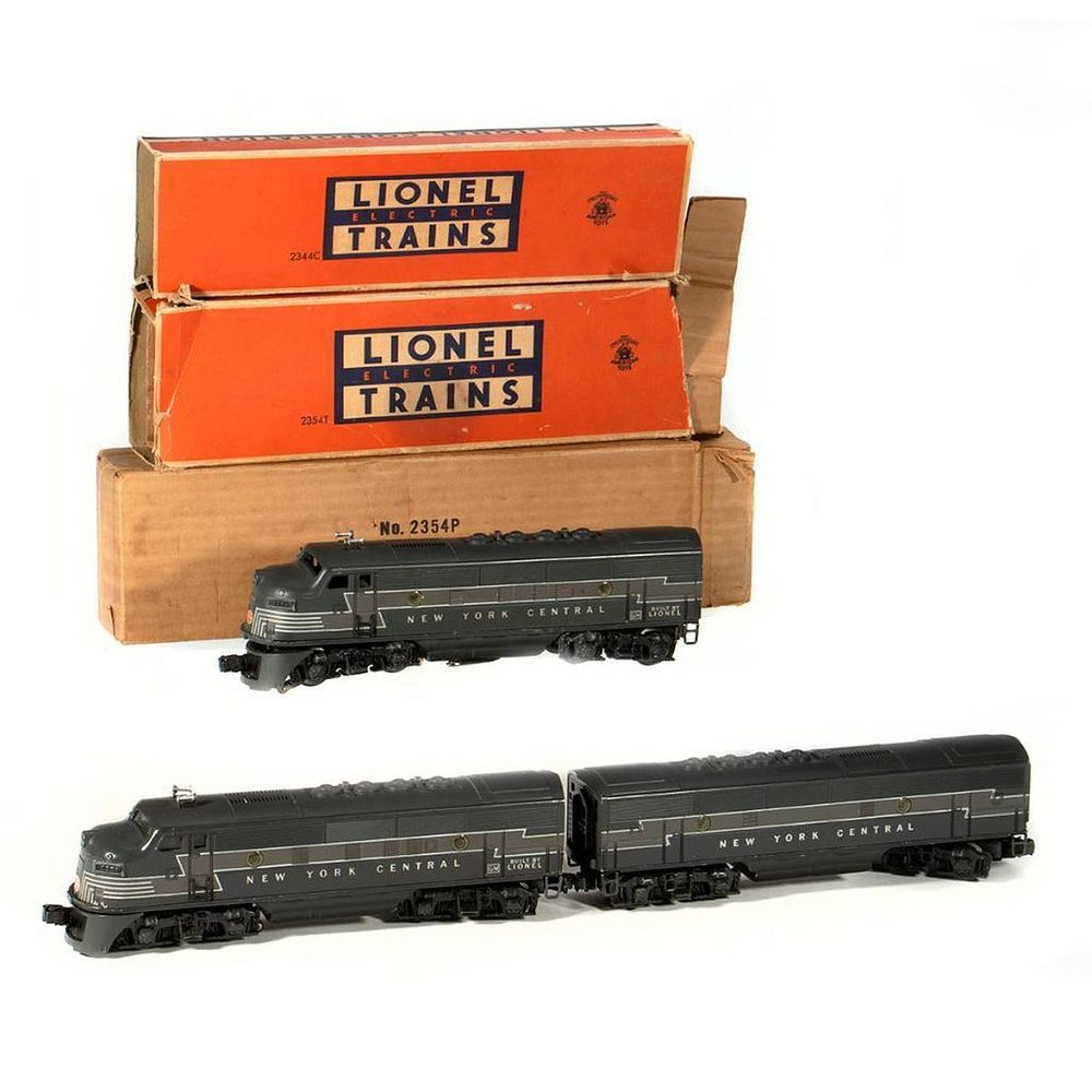 Lionel train cars Lionel 2354P New York Central F3 A
