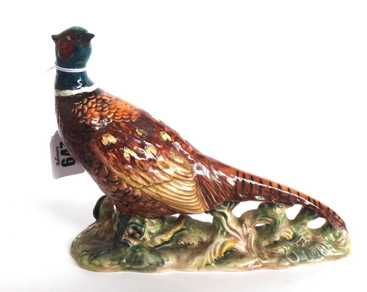Three Beswick wild birds Pheasant No 1226 Pigeon No 1383