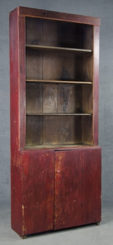 Step Back Open Top CupboardPine One board sides Open top