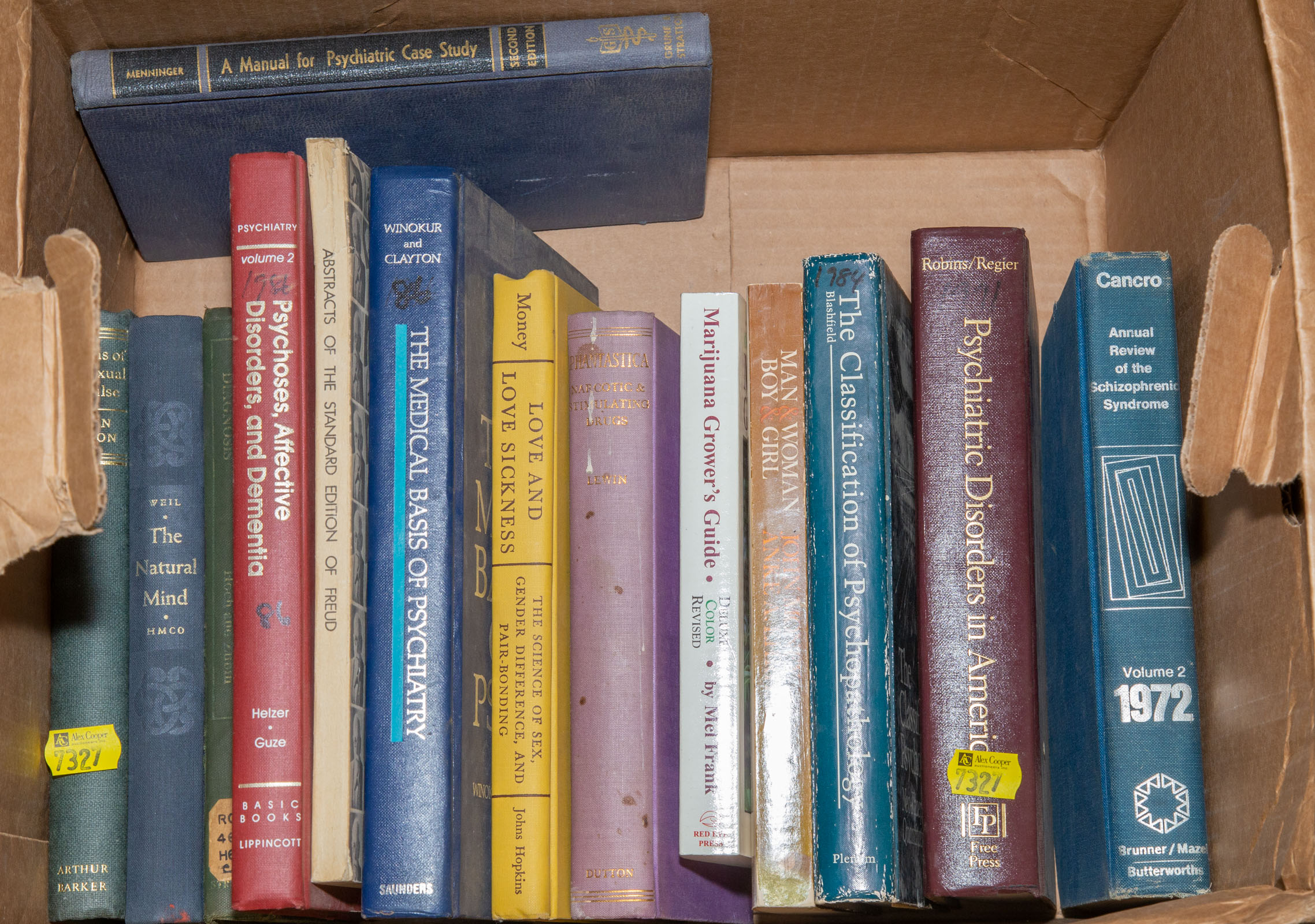 SELECTION OF BOOKS ON PSYCHOLOGY PSYCHIATRY Including monographs on Schizophrenia