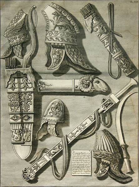 Francesco Piranesi Italian born circa 1758 1810 In questa Tavola