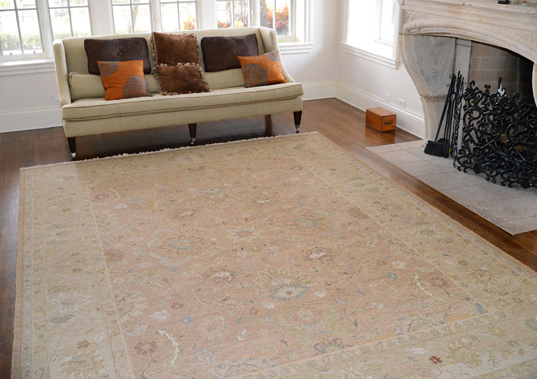 APPROX 15 25 YR OLD PAKISTANI FLAT WEAVE HANDMADE WOOL