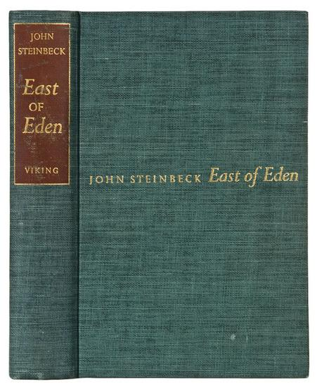 STEINBECK John East of Eden New York The Viking Press