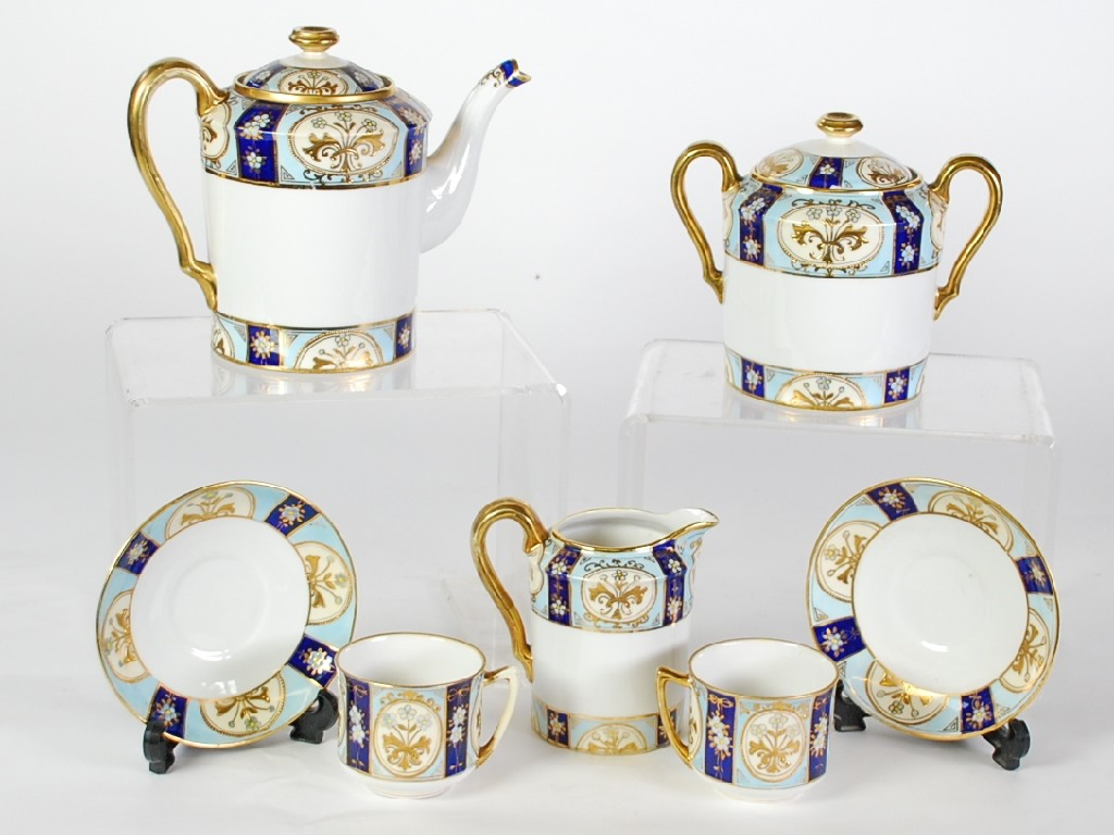 PRE WAR 28 PIECE JAPANESE NORITAKE PORCELAIN PART TEA SERVICE