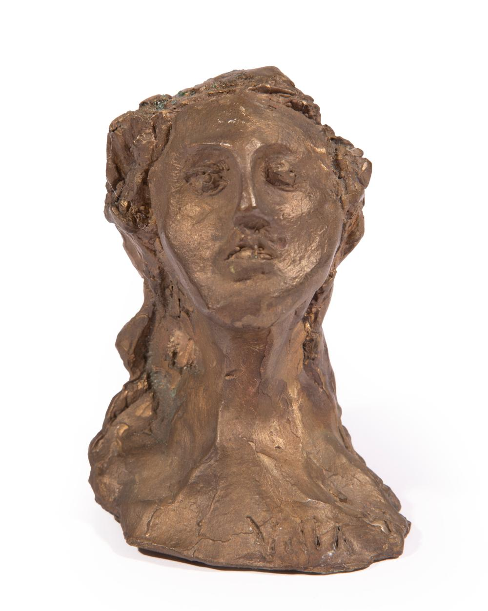 Mario Villa Nicaraguan New Orleans 1953 2021 Head 1991 bronze