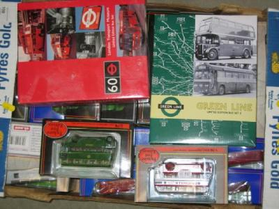 Eighteen E F E bus and coach models boxed E
