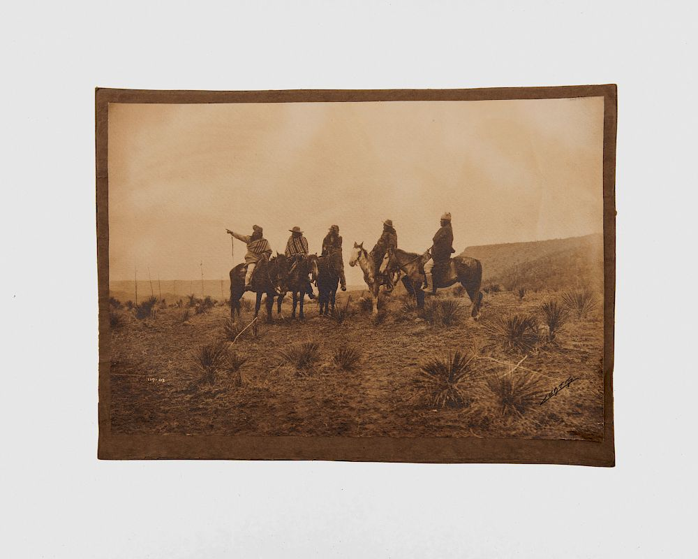 EDWARD SHERIFF CURTIS American 1868 1925 The Lost Trail Apache