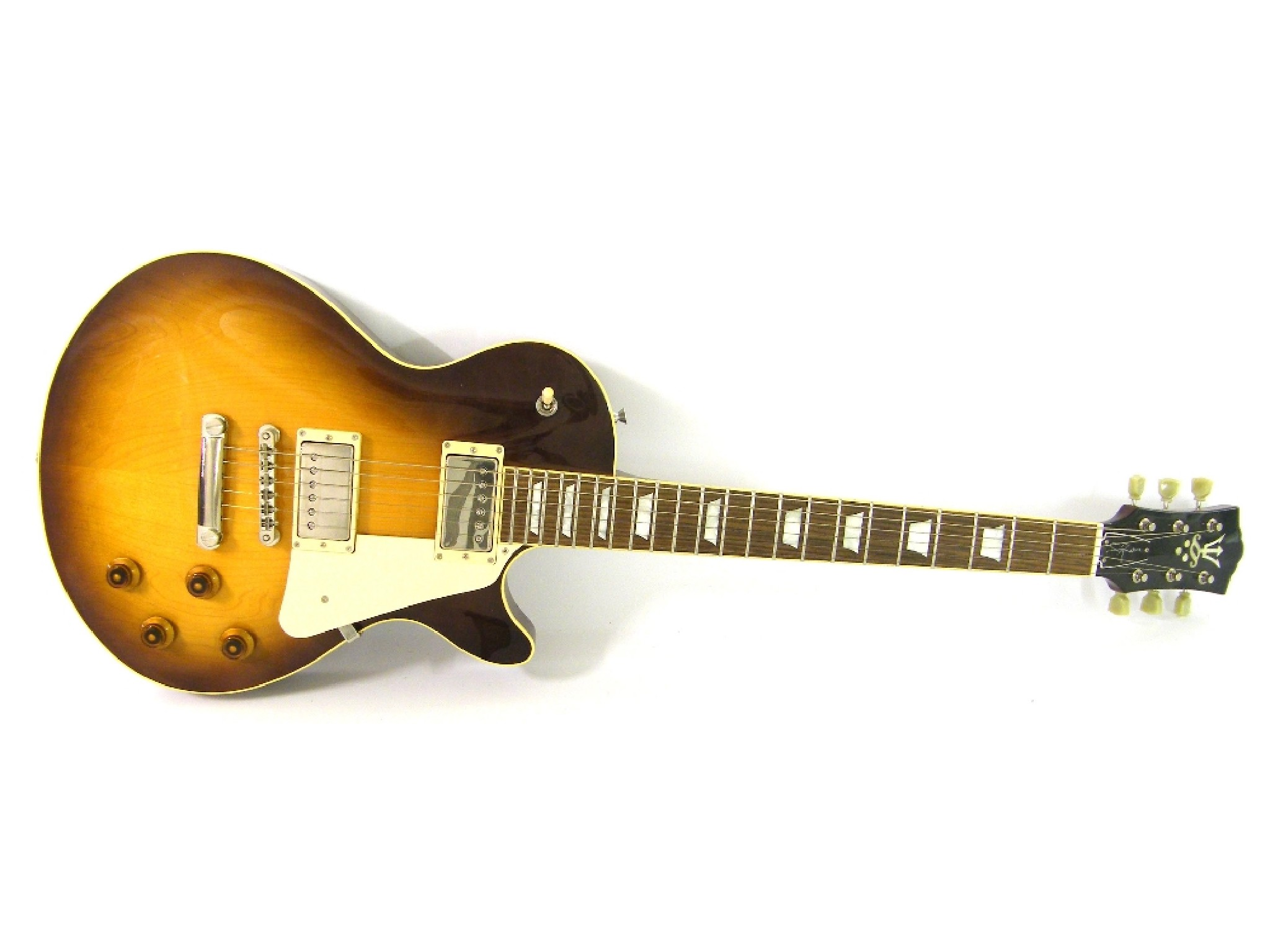 Signature STR 1 Les Paul style electric guitar made in