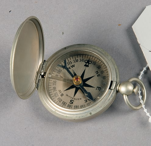 US marked Pocket Watch Type Compass made by famous U