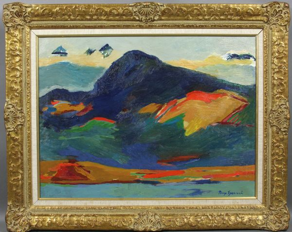 Max Spoerri American b mid 20th century Landscape o c
