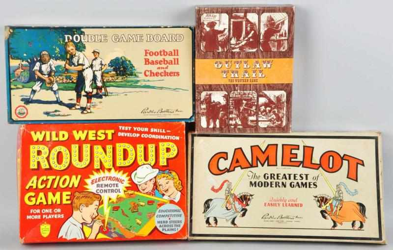 Lot of 4 Board Games Description Lot includes the early