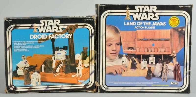 Lot of 2 Star Wars Playsets Description Includes Droid Factory