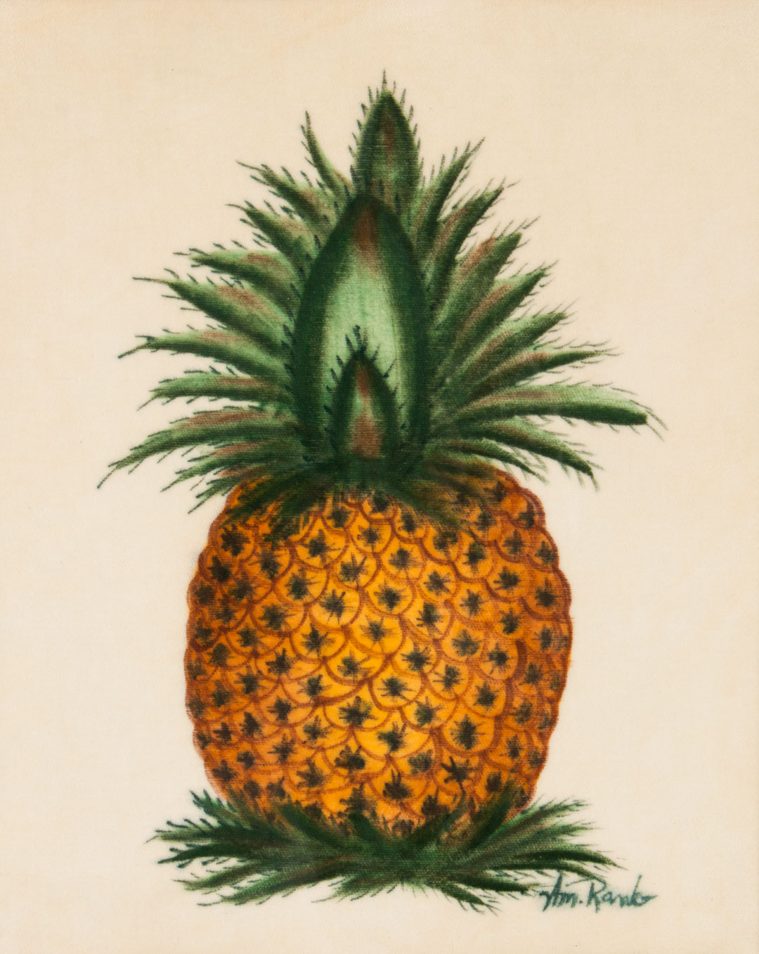 American School Pineapple Therom by William Randall 1921 2000 In
