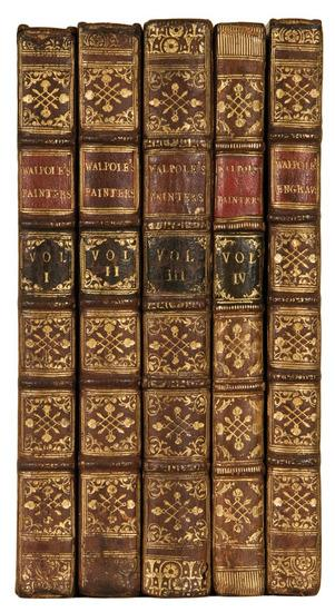 WALPOLE Horace 1717 1797 Anecdotes of Painting in England A