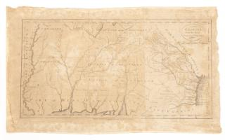 Early Map of Georgia John Payne Circa 1810 John Payne