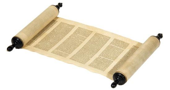 MINIATURE BOOK TORAH in English Old Testament Scroll Torah London