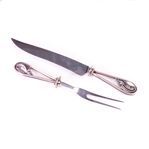 LaPaglia carving set knife and fork 10 t o 14