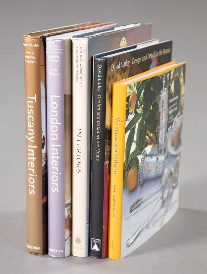 Collection of Approximately Eleven Volumes pertaining to interior design including