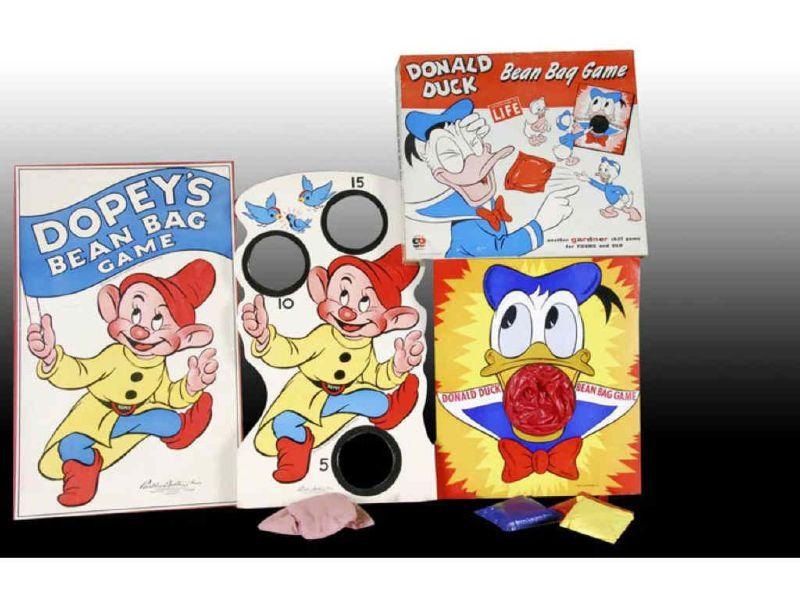 Lot of 2 Disney Character Bean Bag Games with Ori