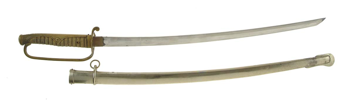 JAPANESE KYU GUNTO ARMY OFFICERS SWORD 25 shinogi zukuri blade