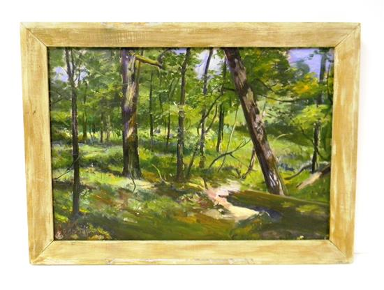 Charles Abel Corwin American 1858 1938 untitled oil on canvas