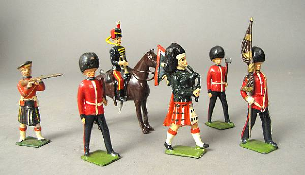 William Britains 1267 Presentation Box Scarce set featuring Scottish and