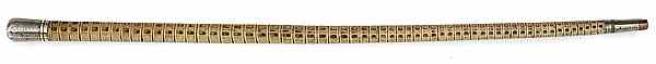 Shark Vertebrae Cane Early 20th century Body of cane composed