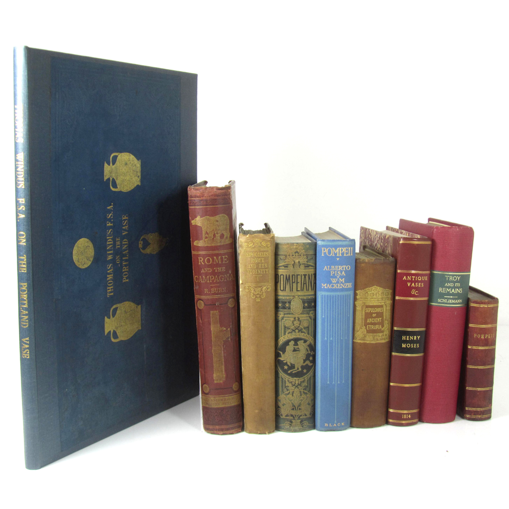 Moses Henry A collection of antique vases altars paterae tripos