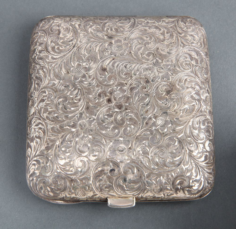 Black Starr Frost Silver Travel Clock Black Starr Frost sterling