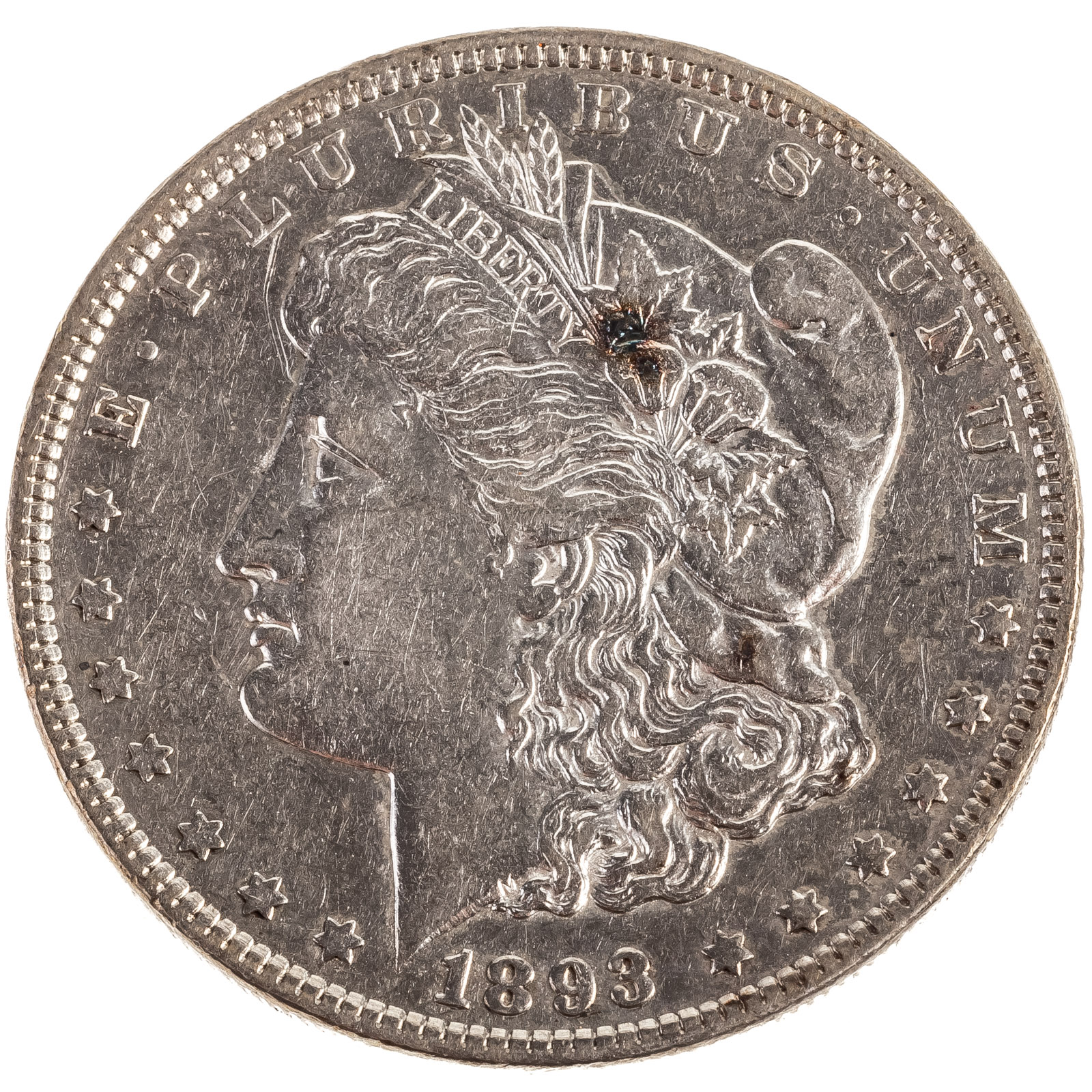 1893 MORGAN KEY DATE XF45 CLEANED TPG s should call