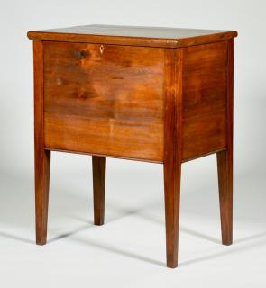 Kentucky Walnut Sugar Chest Kentucky walnut sugar chest with tapered