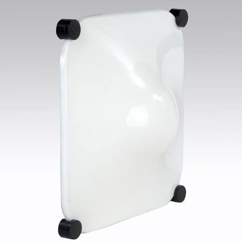 MARTINELLI LUCE White molded plastic wall sconce 36 x 34