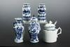 4 18TH C CHINESE EXPORT MINIATURES 1 19TH C DUTCH