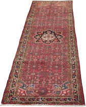 A Rust Color Bijar Carpet A rust color Bijar carpet