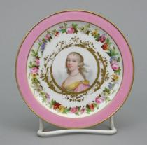 Sevres Paris Porcelain Plate Small paste porcelain plate is precisely