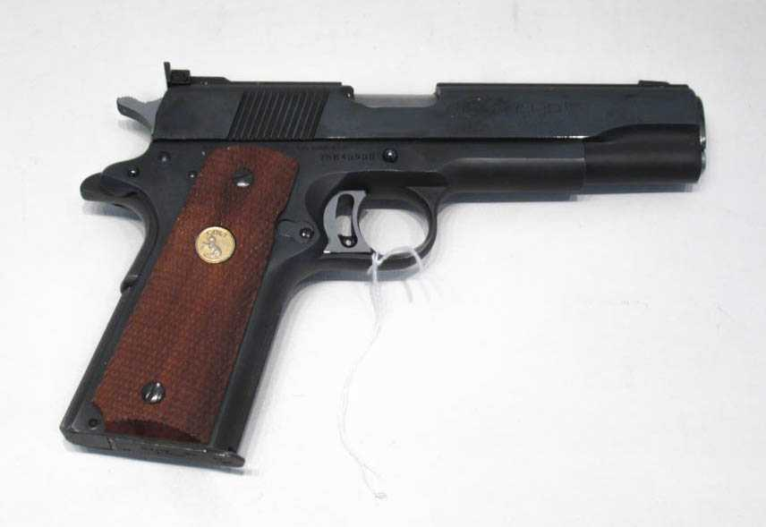 COLT SERIES 70 GOLD CUP NATIONAL MATCH MODEL SEMI AUTOMATIC