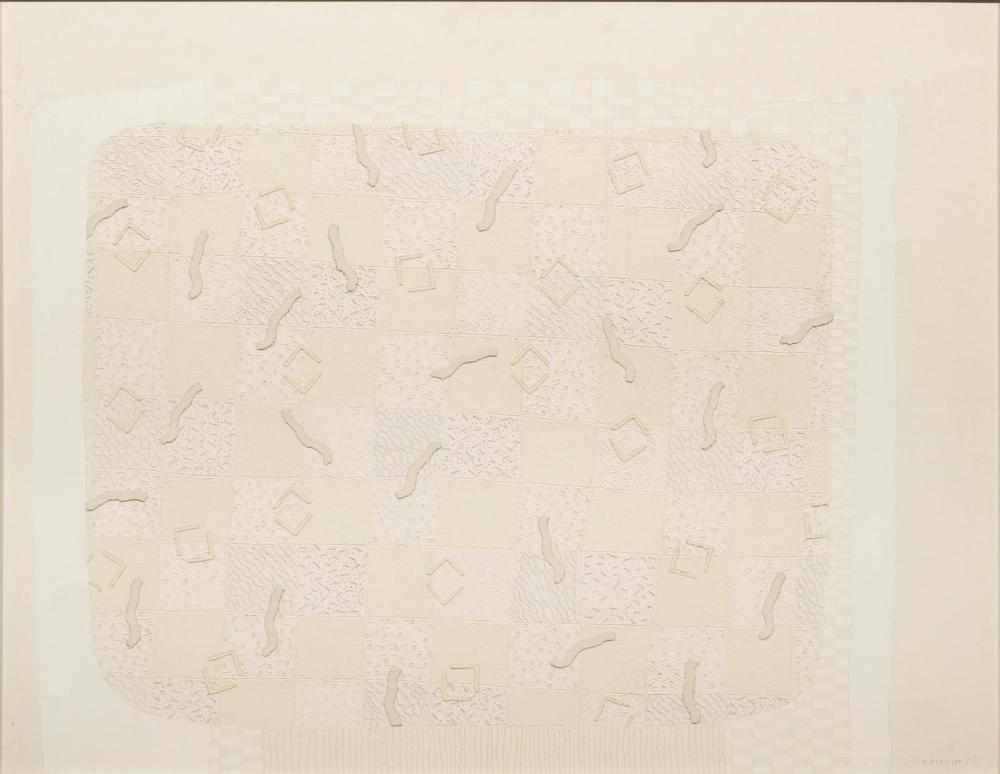 Jose Luis Serrano b 1947 Mexican Alfabeto Roto No 1