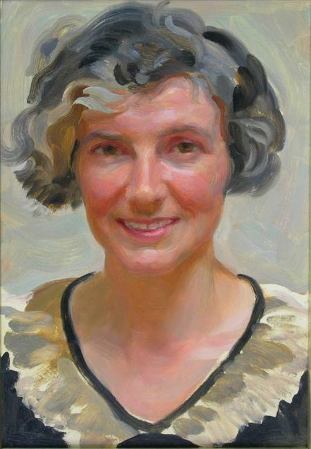 JOHN BULLOCH SOUTER SCOTTISH 1890 1972 PORTRAIT OF THE ARTIST